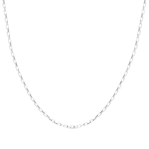 Corrente Prata Cartier 50cm 0,5mm