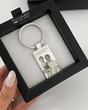Chaveiro redondo personalizável  Aço inoxidável + Brinde Exclusivo